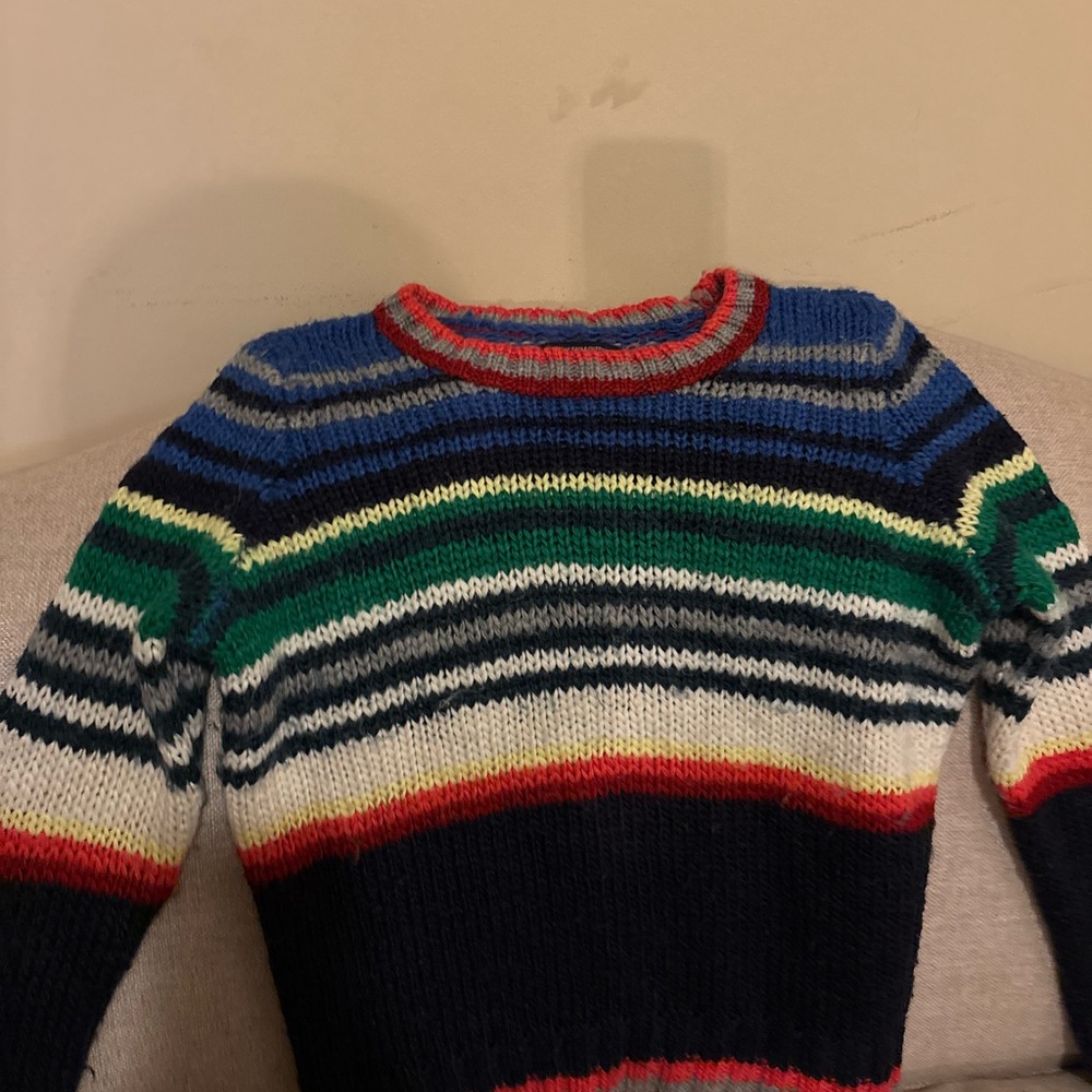Vintage American eagle Striped Multicolor woman’s Sweater